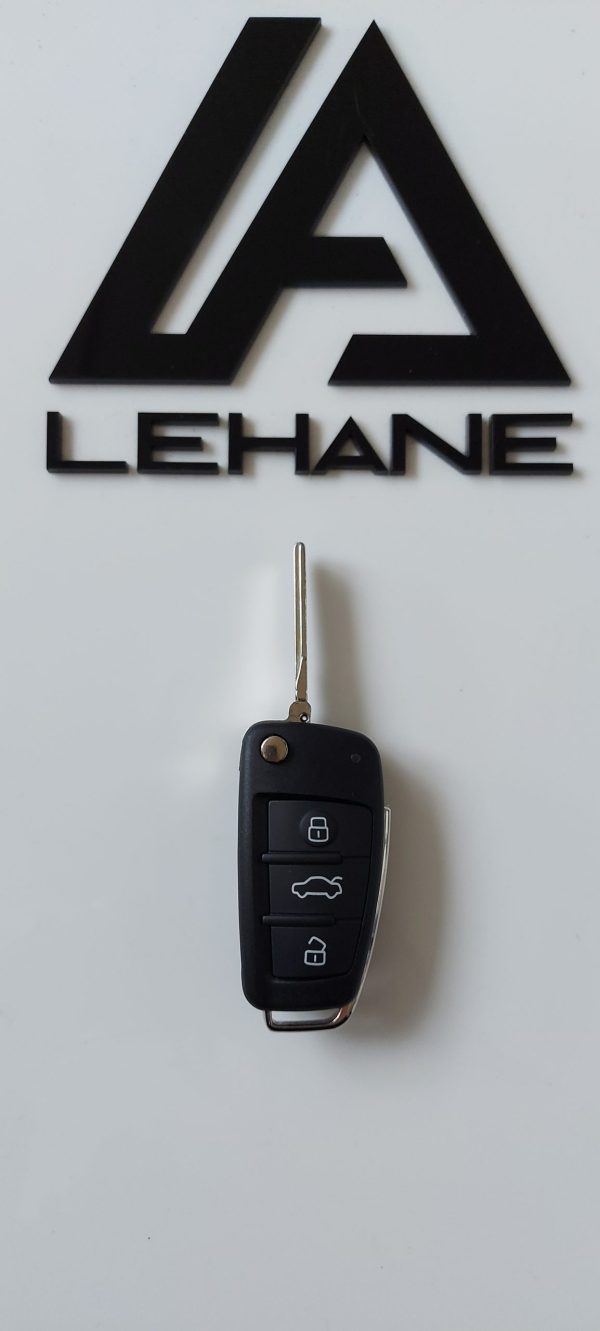 Audi 3 button flip transponder key (433mhz ID48)