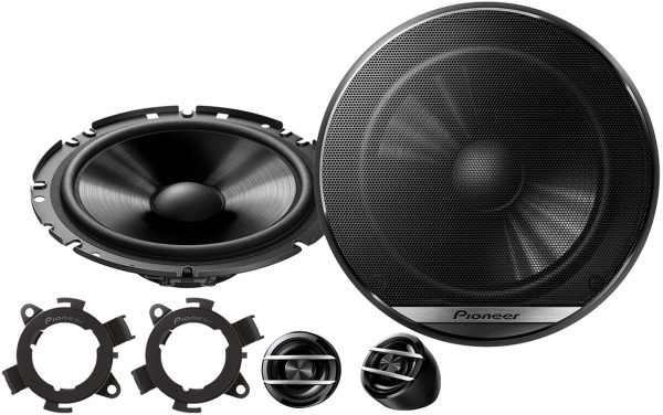 Pioneer TS-G170C 170mm 2-Way Component Speakers — Component Set