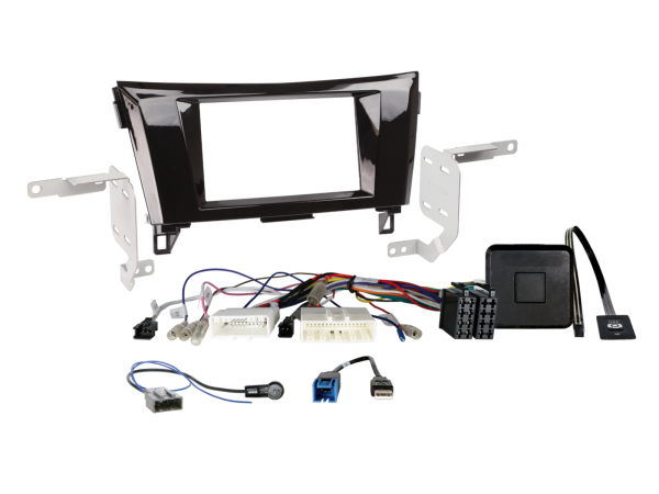 ACV 621210-17-2 Nissan Qashqai / X-Trail 360-camera double-DIN fitting kit