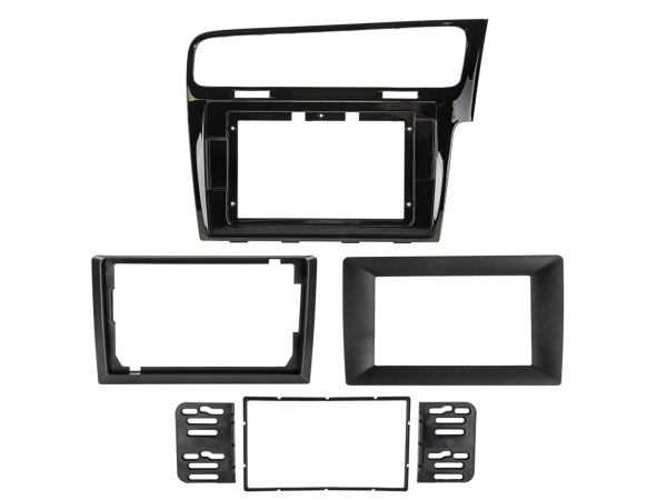 ACV 381320-39-1 VW Golf VII 10 / 9 / 7-inch Fascia Kit — RHD / Piano Black