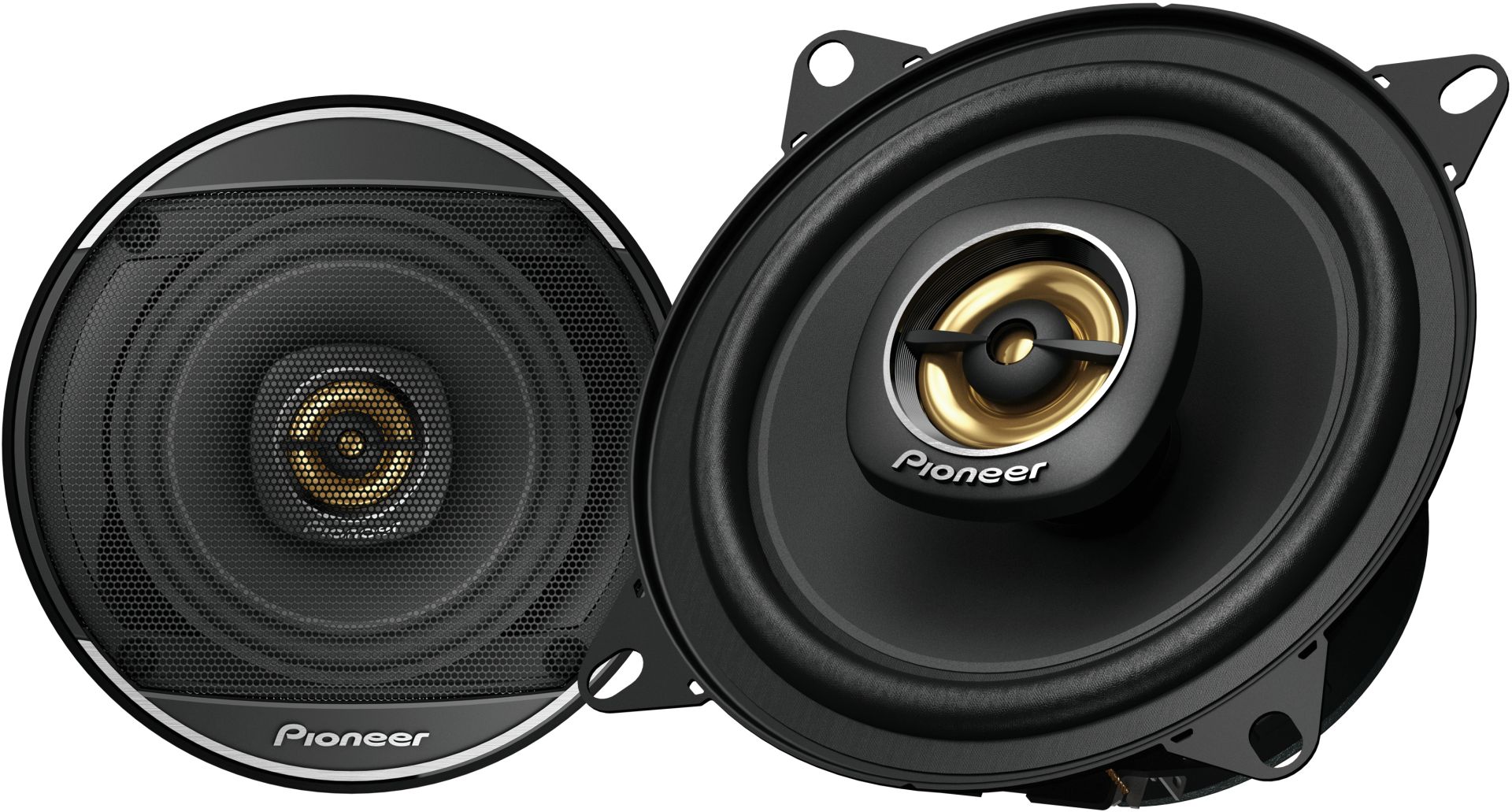 Pioneer TS-A1081F 10cm Coaxial Speakers — Pair