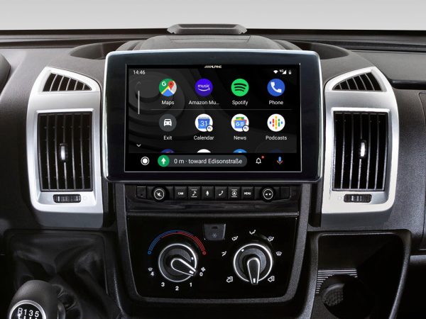 Alpine X903D-DU Vehicle-Specific 9-inch Navigation for Selected Ducato, Boxer & Jumper