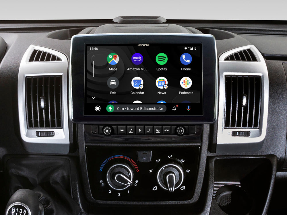 Alpine X903D-DU Vehicle-Specific 9-inch Navigation for Selected Ducato, Boxer & Jumper