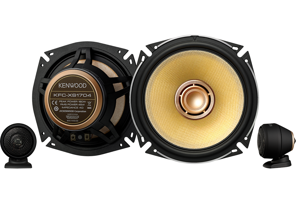 Kenwood KFC-XS1704 XS Series Component Speaker Pair