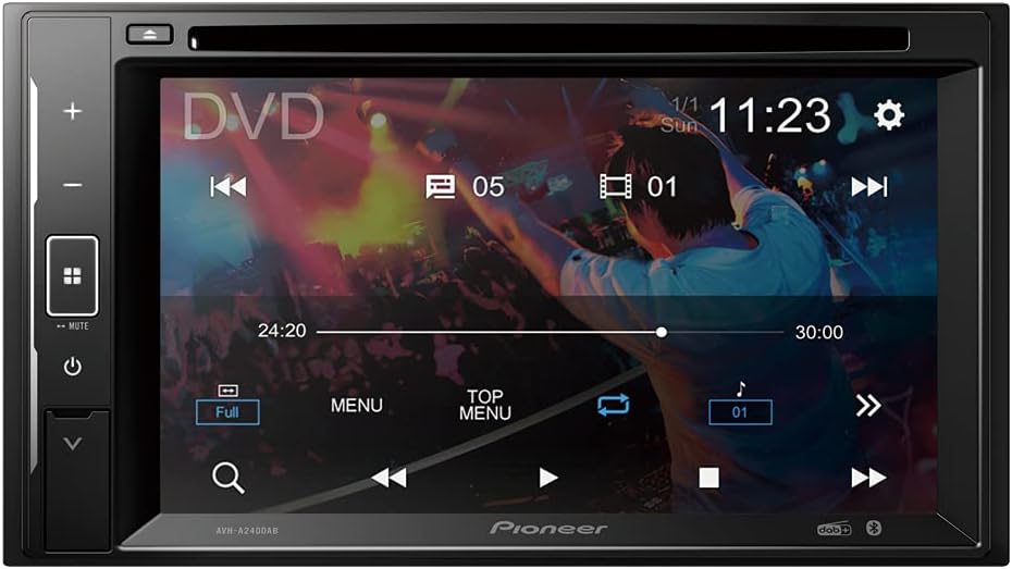 Pioneer AVH-A240DAB 6.2" Touchscreen, Bluetooth, DAB - Image 2