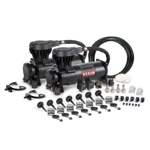 VIAIR 31032 310C Stealth-Series 12V Air Compressor – Dual Pack