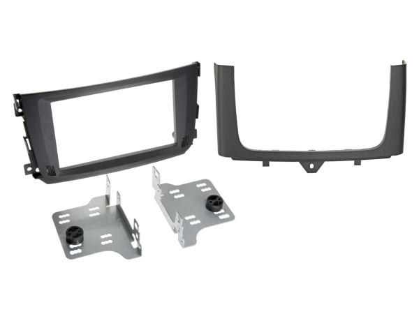ACV 381190-49-1 Smart ForTwo Double DIN Fascia — Bosch High Line Navigation Only