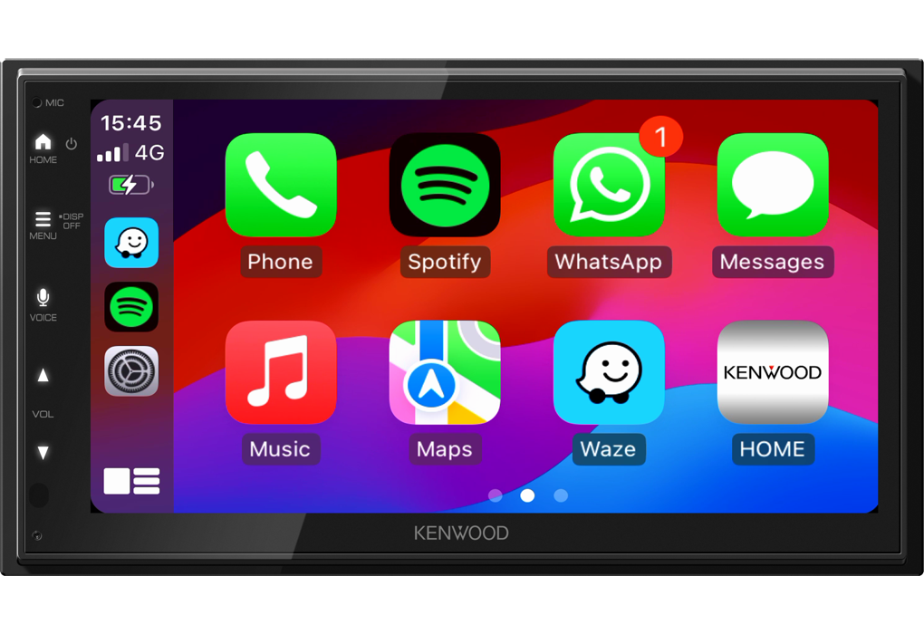 Kenwood DMX5023DABS 6.8-inch Wired CarPlay & Android Auto Stereo