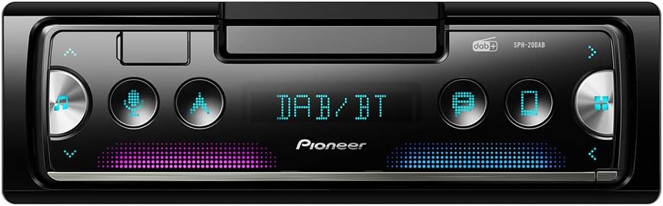 Pioneer SPH-20DAB (SPH20DAB) Single-DIN DAB+ Bluetooth Smartphone Receiver