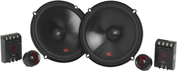 JBL Stage3 607CF 6.5-inch Component Speakers — Stereo Set