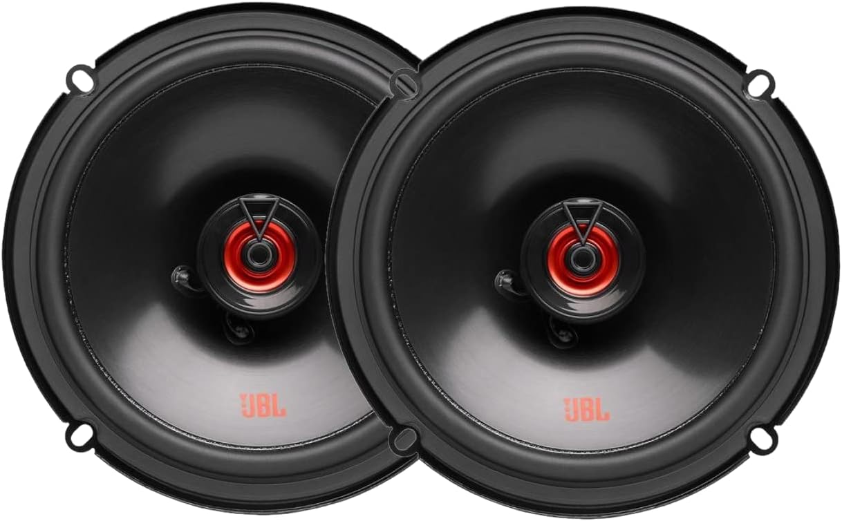 JBL Club 620F 6.5-inch Shallow-Mount Coaxial Speakers — Pair