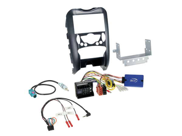 ACV 621023-06-1 MINI R55 / R56 / R57 double-DIN fitting kit – black