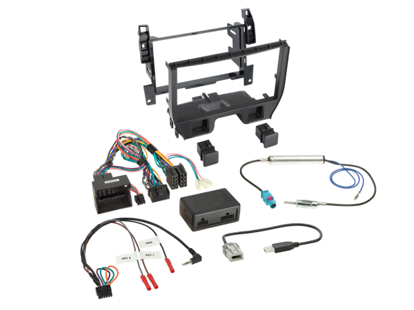 ACV 621040-16-1 Citroen C3 / DS3 double-DIN fitting kit – black