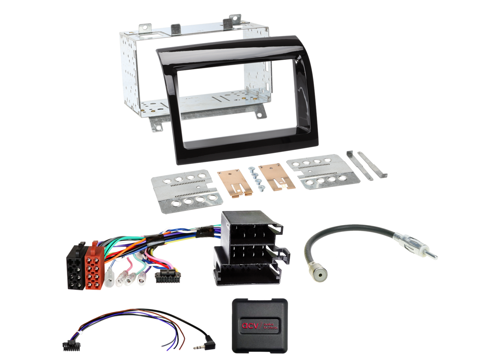ACV 621094-27-1 Ducato / Jumper / Boxer Euro5 double-DIN fitting kit