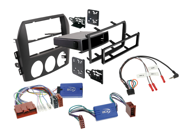 ACV 621170-05-1 Mazda MX-5 NC BOSE double-DIN fitting kit – black