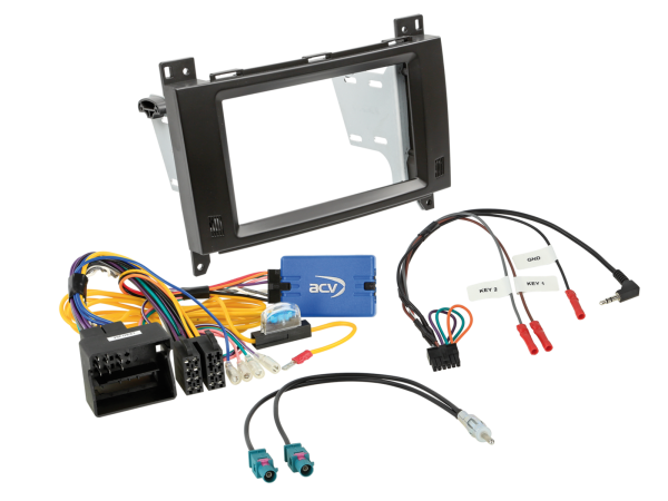 ACV 621190-37-1 Mercedes Vito W447 double-DIN fitting kit