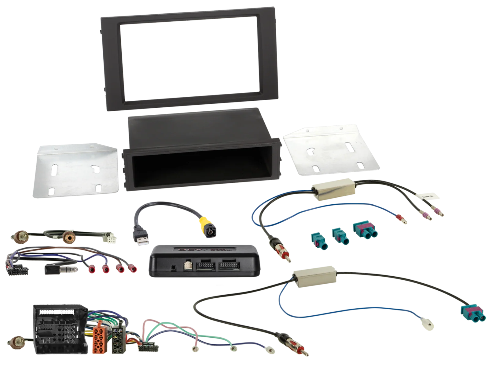 ACV 621328-07-1 SEAT Ibiza 6P / Leon 5F shallow-radio fitting kit