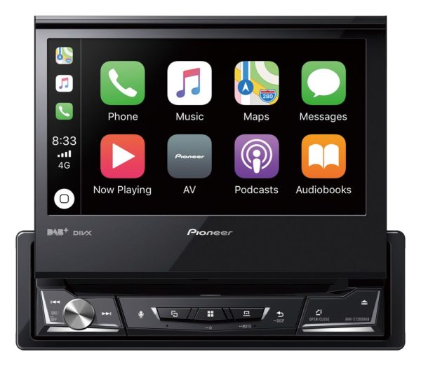 Pioneer AVH-Z7200DAB (AVHZ7200DAB) 7-inch Flip-out CarPlay & Android Auto Stereo