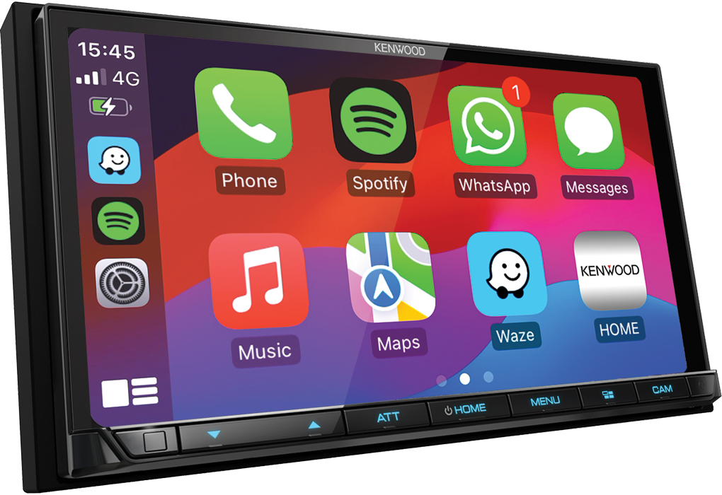 Kenwood DMX8021DABS 7-inch Wireless CarPlay & Android Auto Stereo - Image 2