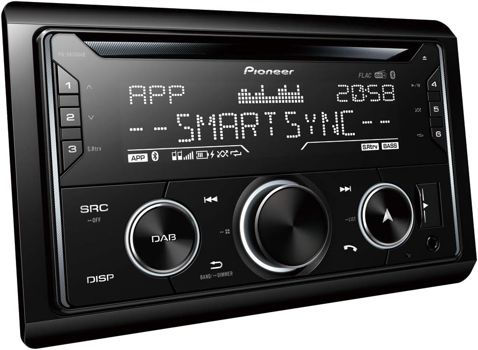 Pioneer FH-S820DAB CD MP3 DAB/DAB+, Bluetooth iPhone/Android Stereo - Image 2