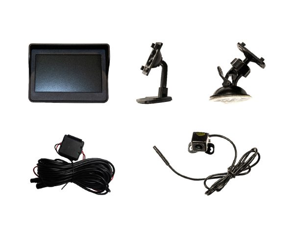 Motormax MMHFUNI 4.3-inch Monitor and Reversing Camera Kit