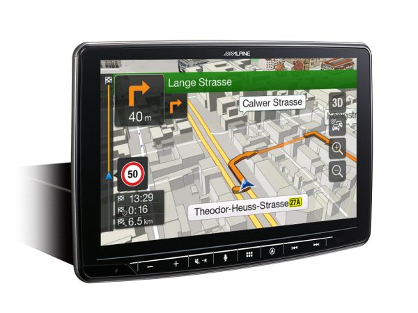Alpine INE-F904D Halo9 Navi — 9-inch Floating Navigation Stereo