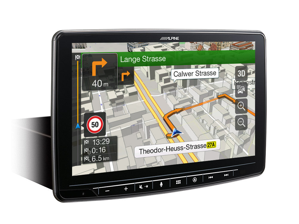 Alpine INE-F904D Halo9 Navi — 9-inch Floating Navigation Stereo