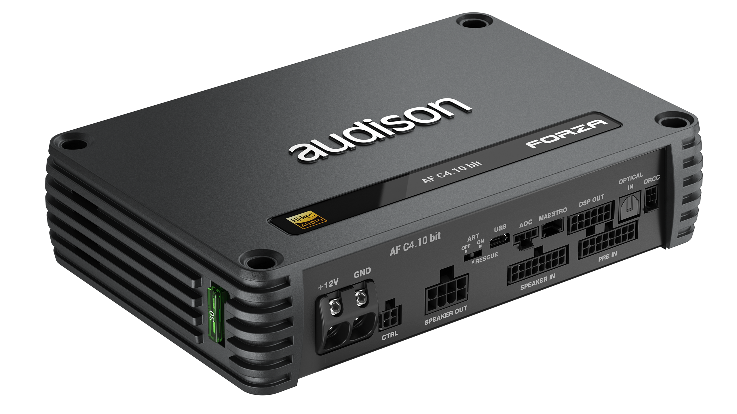 Audison AF C4.10 bit Forza 4-Channel Amplifier with 10-Channel DSP