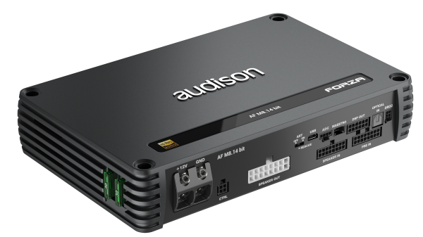 Audison AF M8.14 bit Forza 8-Channel Amplifier with 14-Channel DSP