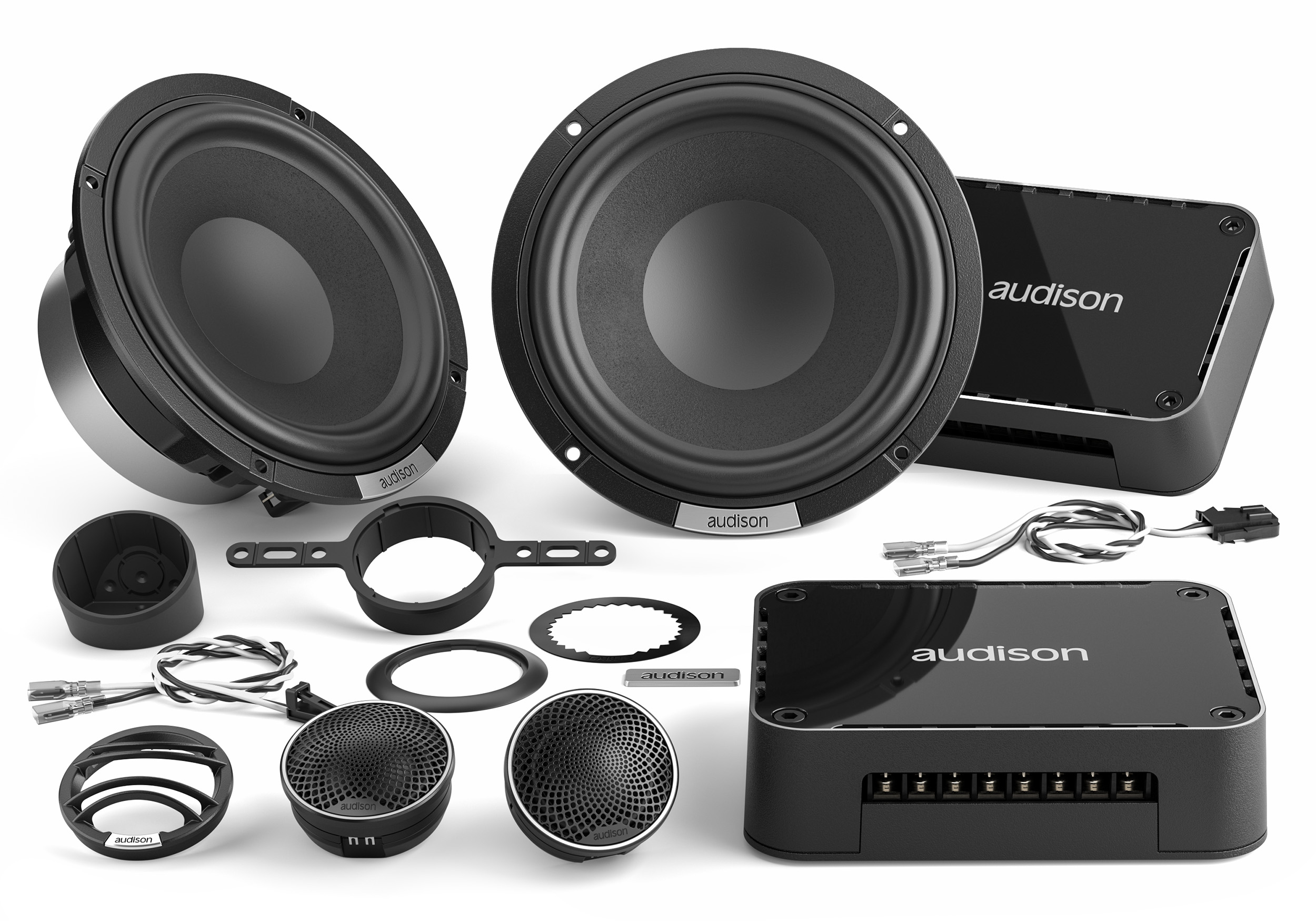 Audison AVK 6 P II Voce II 6.5-inch Passive Component Speaker Kit