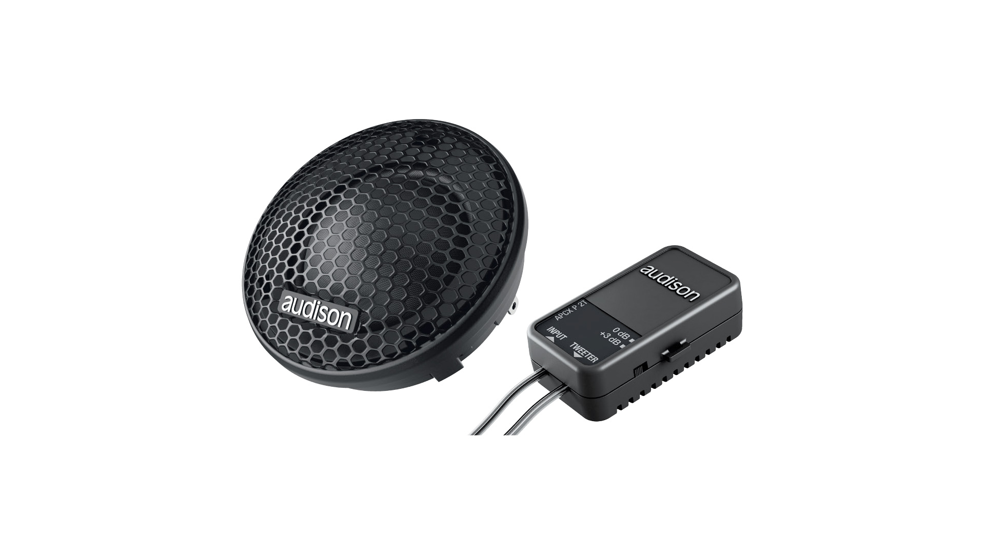 Audison AP1P Prima 29 mm Tweeter Pair with Crossovers
