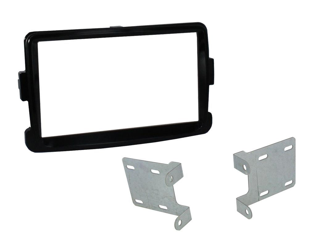 Connects2 CT23DC09 Dacia Double DIN Fascia — Piano Black