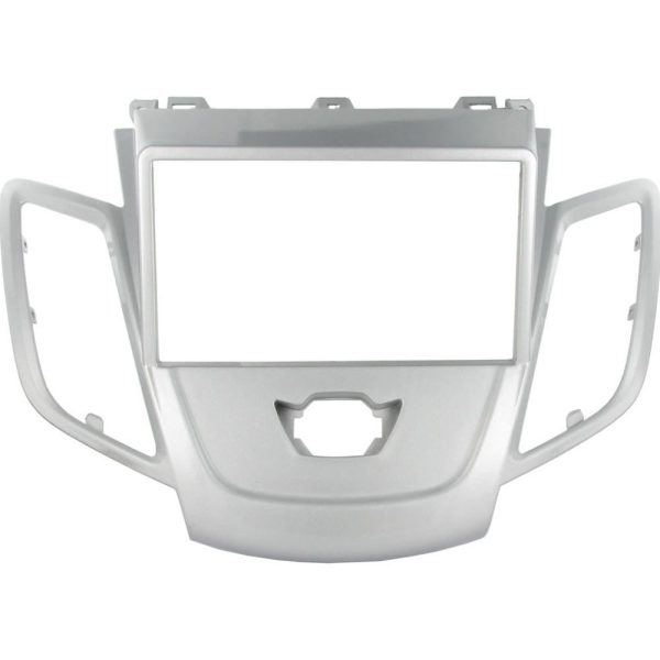 Connects2 CT23FD16 Silver Fiesta Double-DIN Fascia – Without Display, Cutting Required
