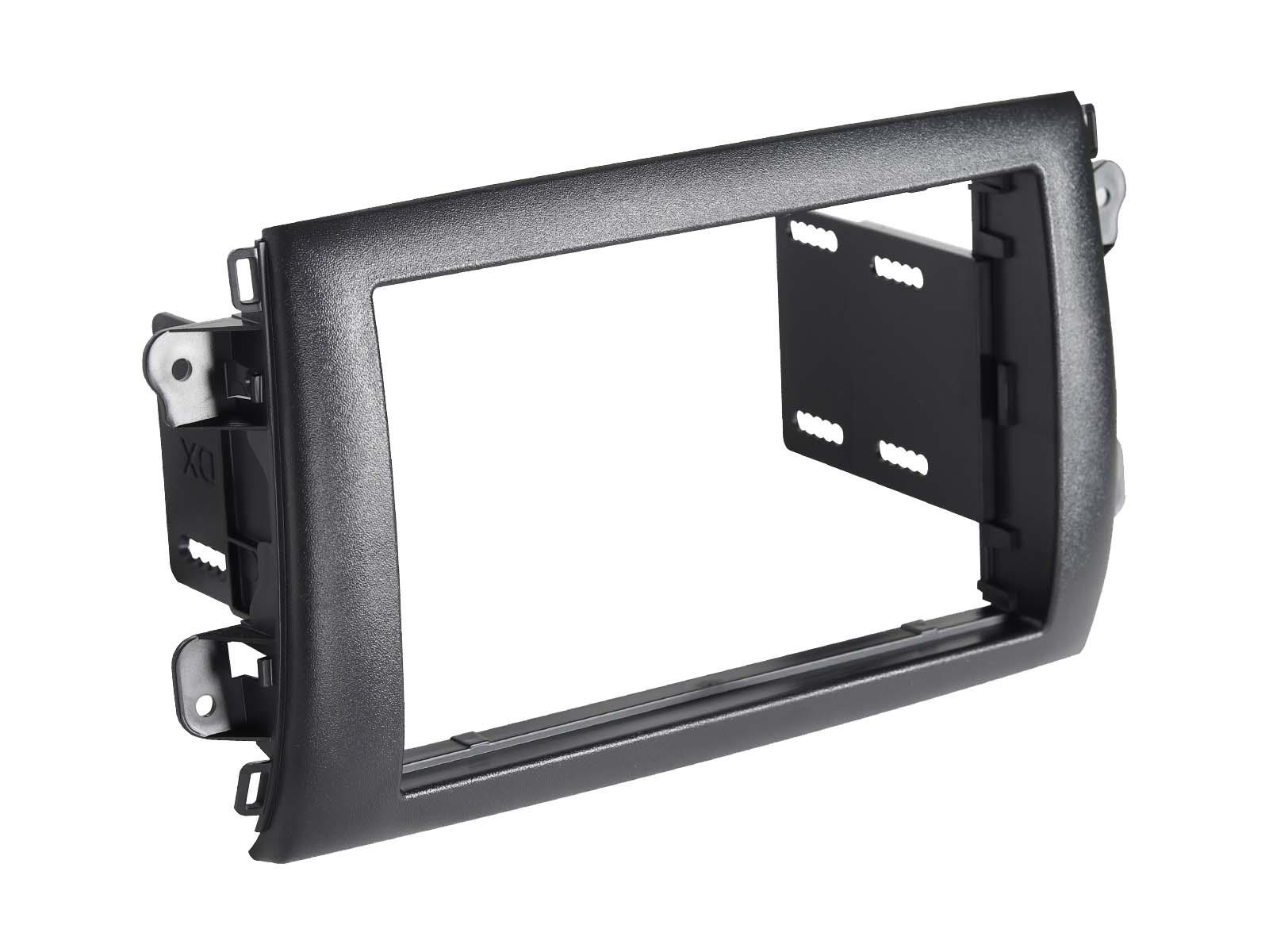 Connects2 CT23FT46 Black Double-DIN Fascia for Selected Fiat Ducato 8