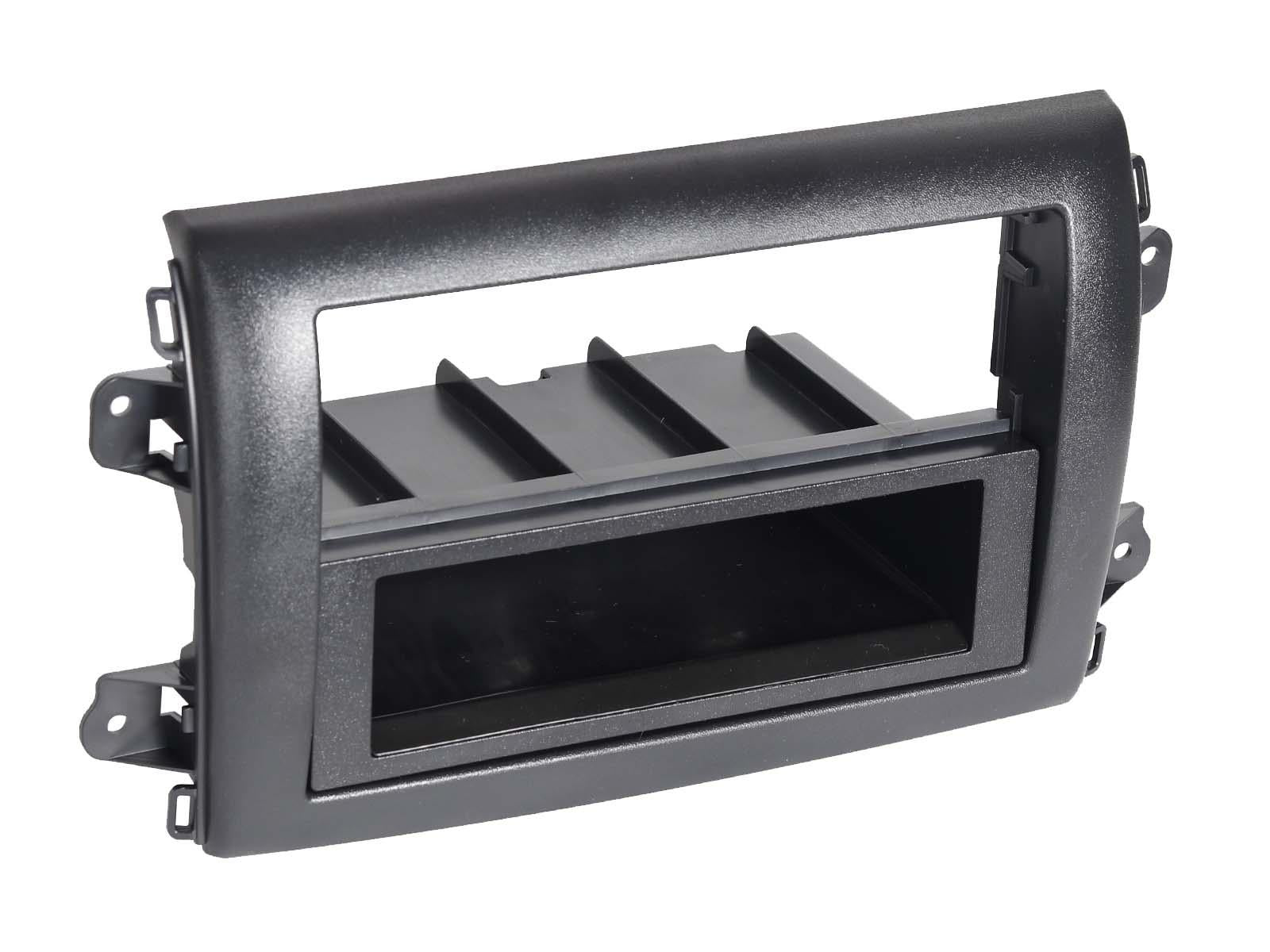 Connects2 CT23FT47 Ducato Series 8 Double / Single DIN Fascia — Black