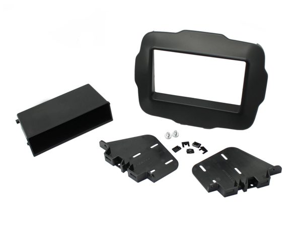 Connects2 CT23JP01 Jeep Renegade Double DIN Fascia — Black