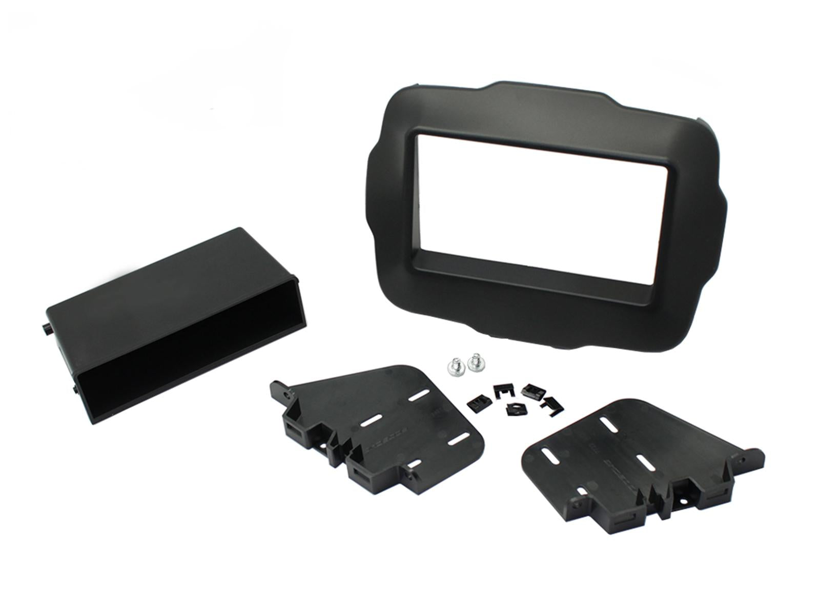 Connects2 CT23JP01 Jeep Renegade Double DIN Fascia — Black