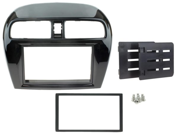 Connects2 CT23MT15 Mirage / Space Star Double DIN Fascia — Piano Black