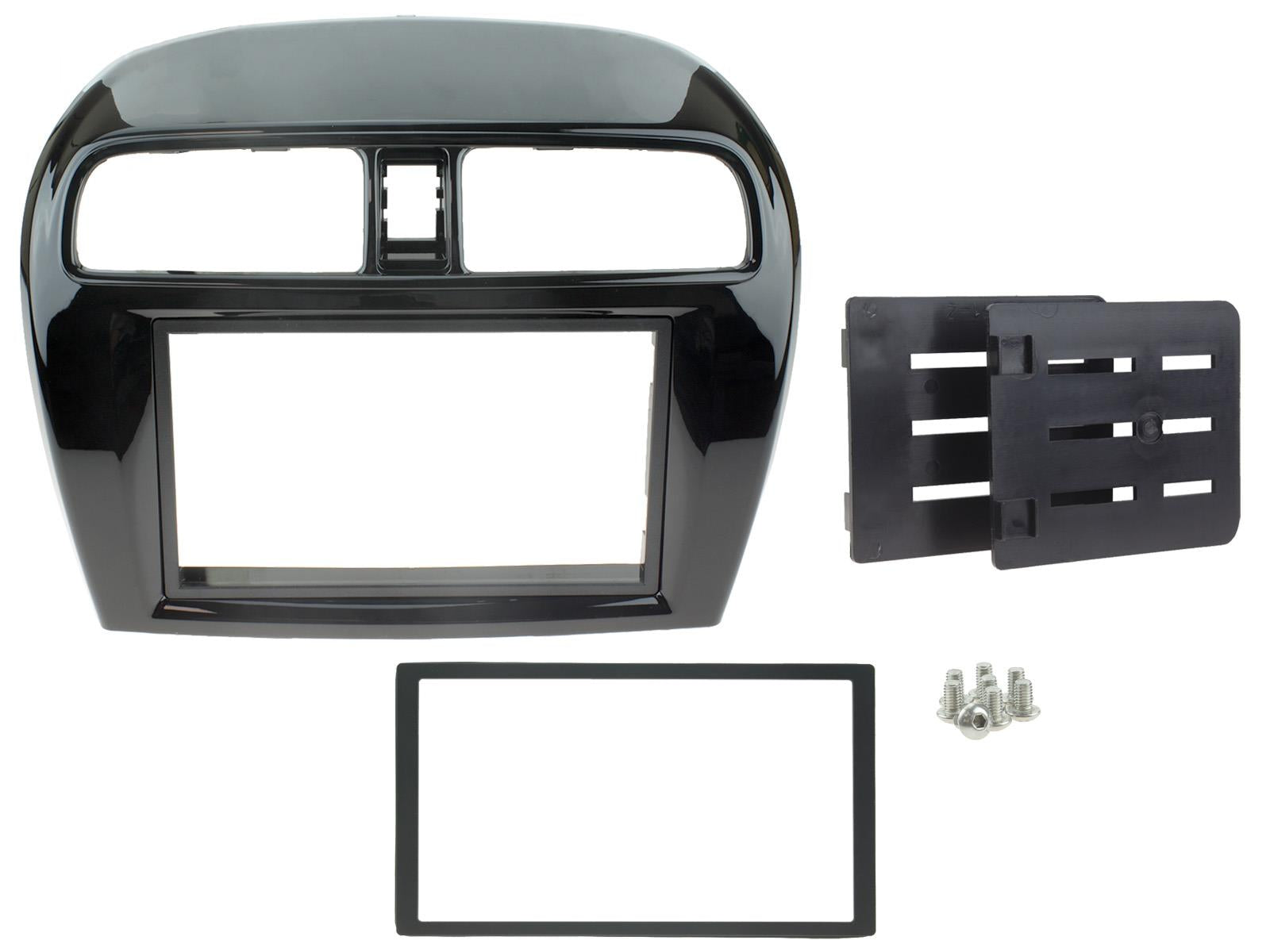 Connects2 CT23MT15 Mirage / Space Star Double DIN Fascia — Piano Black