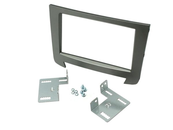 Connects2 CT23SY10 Rexton Double DIN Fascia — Silver