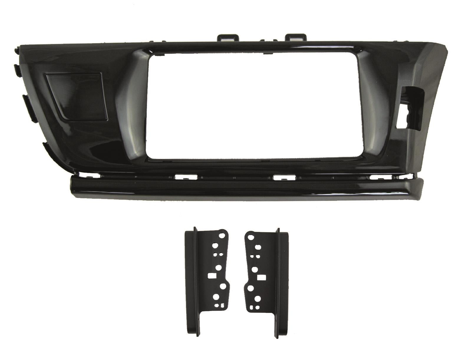 Connects2 CT23TY104 Corolla E170 / Levin Double DIN Fascia — Gloss Black