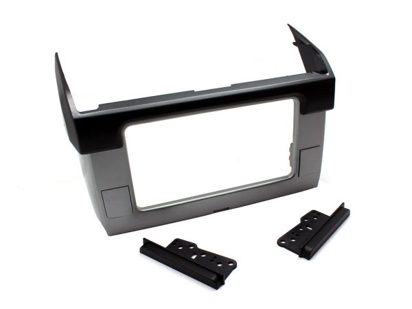 Connects2 CT23TY49 Prado / Land Cruiser Double DIN Fascia — Black / Silver
