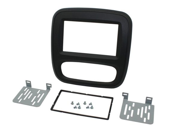 Connects2 CT23VX49 Vivaro Double DIN Fascia — Black