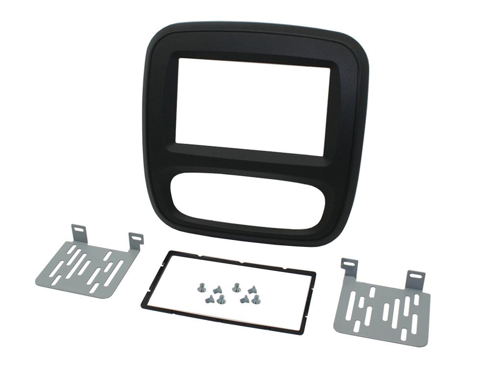 Connects2 CT23VX49 Vivaro Double DIN Fascia — Black