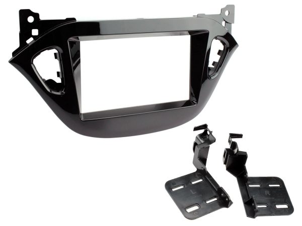 Connects2 CT23VX57 Corsa Double DIN Fascia — Piano Black
