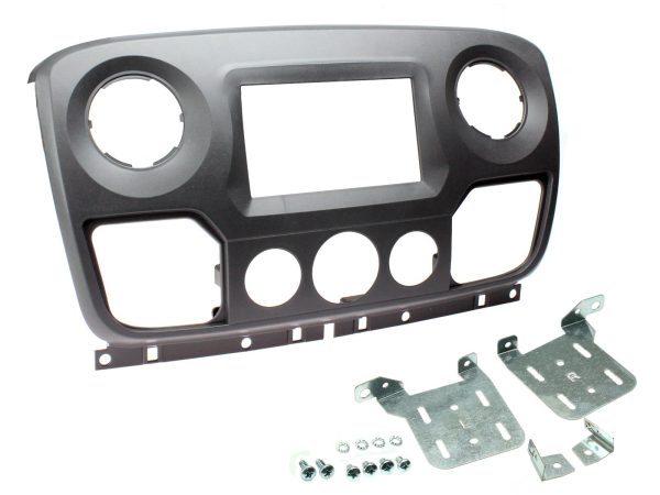 Connects2 CT23VX60 Movano Double DIN Fascia — Matt Black