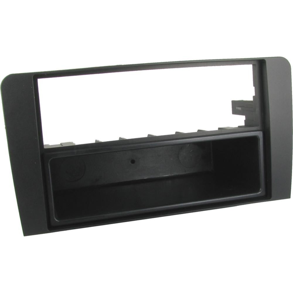 Connects2 CT24AU09 Black Single-DIN Fascia with Pocket for Audi A3 / A4