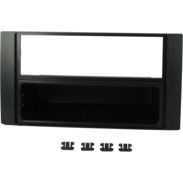 Connects2 CT24FD10 Ford Focus Single-DIN Fascia with Removable Pocket — Black