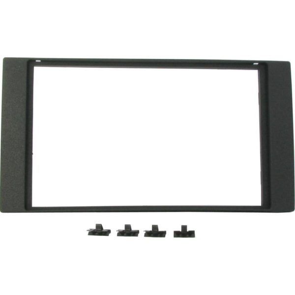 Connects2 CT24FD18 Ford Double-DIN Fascia Frame — Black
