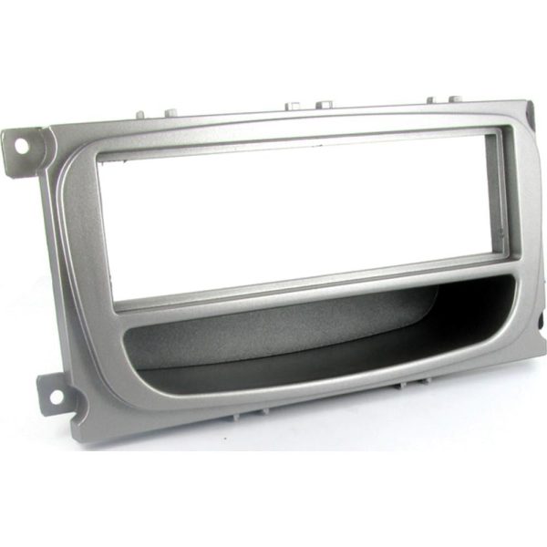 Connects2 CT24FD26 Ford Focus and Mondeo Single-DIN Fascia with Pocket — Silver